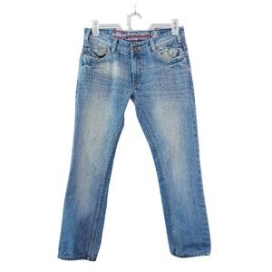 Bare Denim Low Waist Tapered Fit Jeans - 34W x 30L